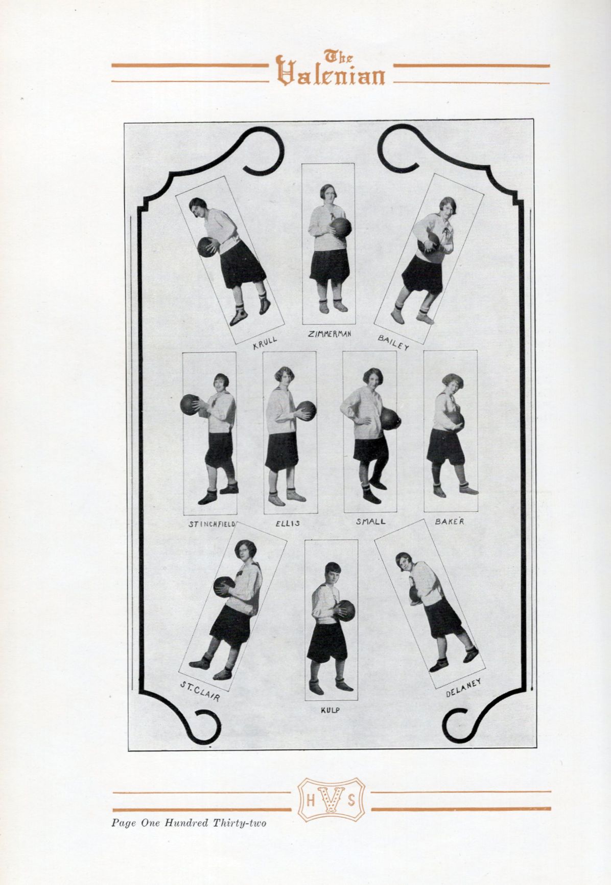 1926 Valparaiso High School girls basketball team